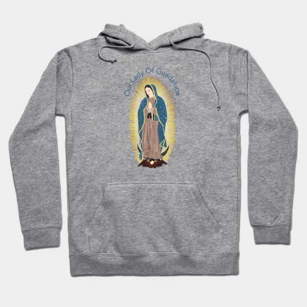 Guadalupe Hoodie by HobbyAndArt